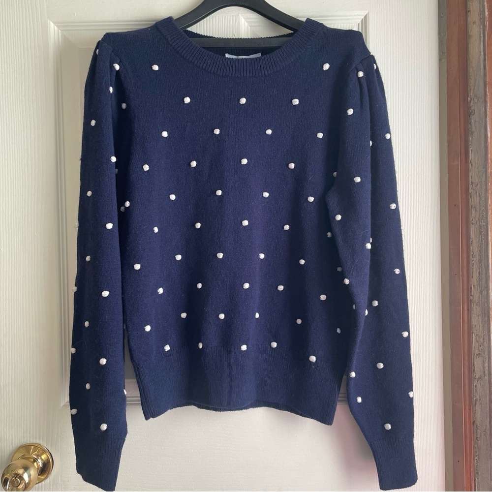 NWT & OTHER STORIES POLKA DOT SWEATER